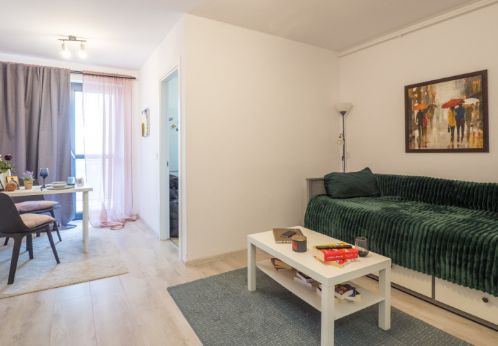 Garsoniera luminoasa in Hils Pallady, metrou, utilata la cheie