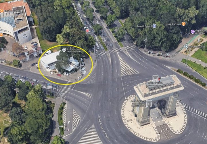 cladire de vanzare- locatie premium- arcul de triunf